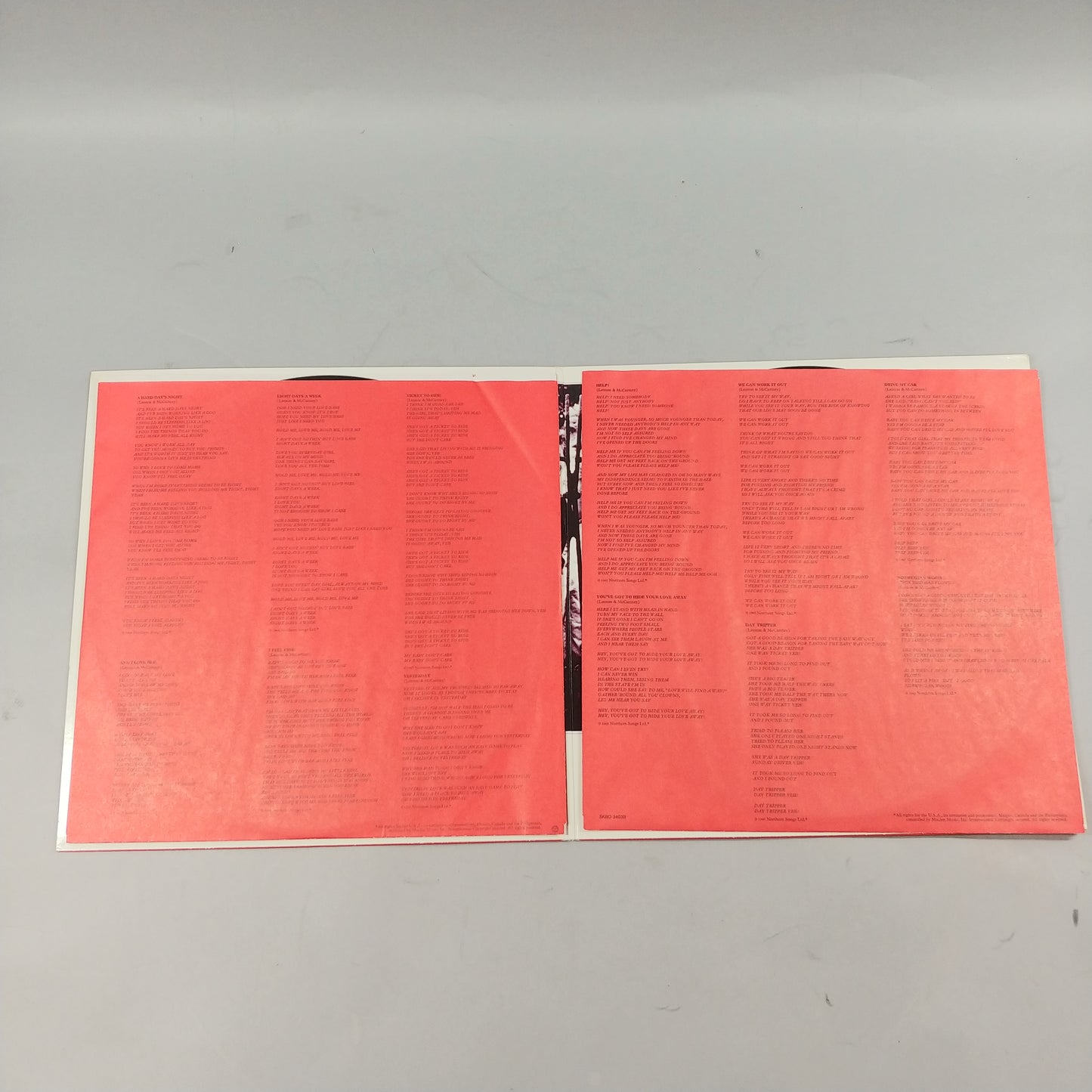 The Beatles 1962-1966 Red Album, 1967-1970 Blue Album Records