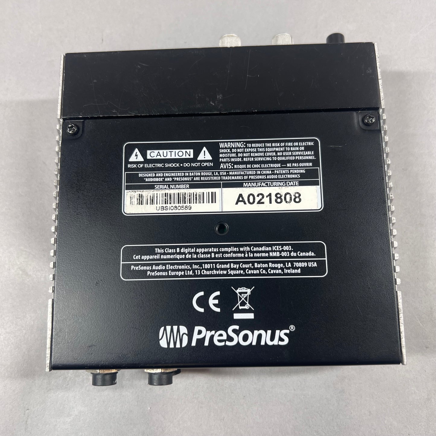 PreSonus Audiobox A021808