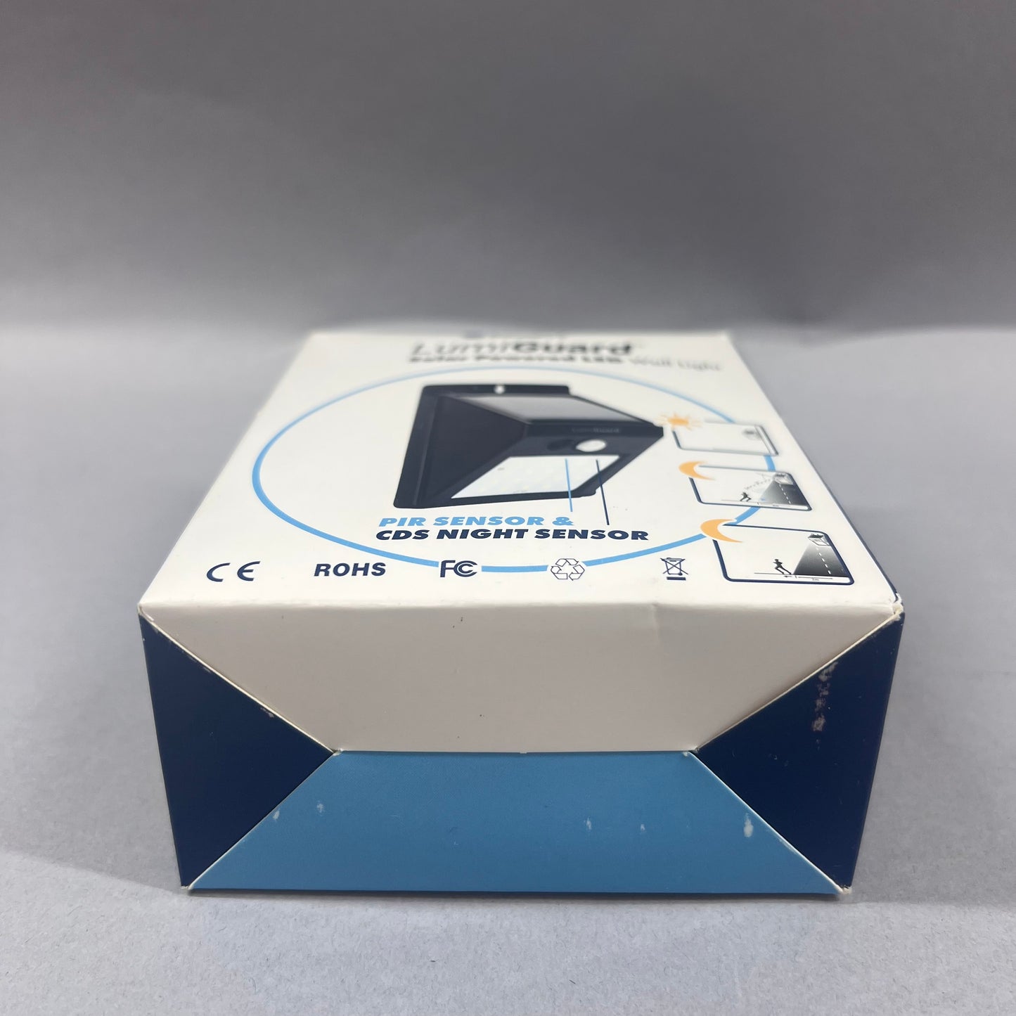 New LumiGuard Solar Powered LED Wall Light