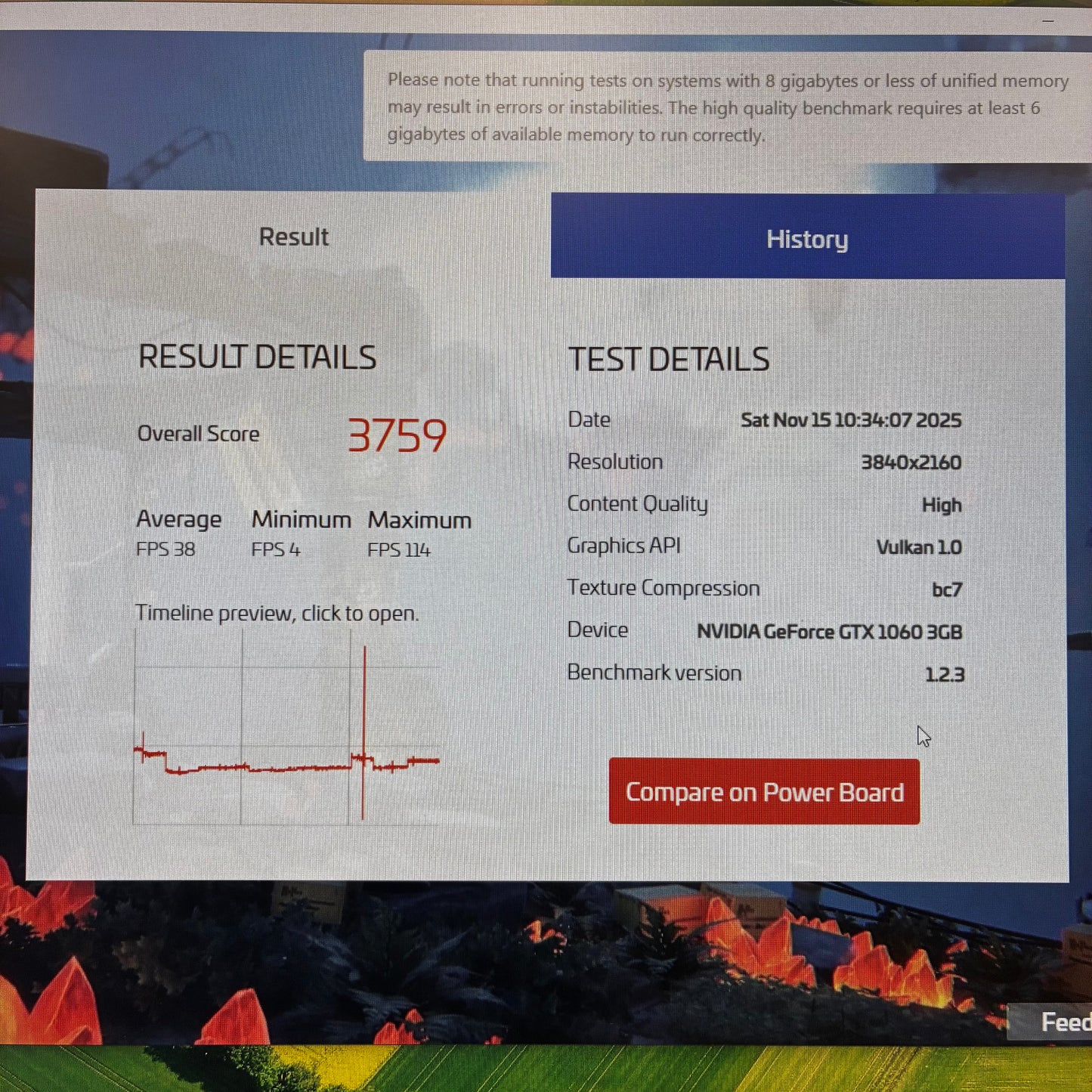 Zotac GeForce GTX 1060 3GB GDDR5 Graphics Card