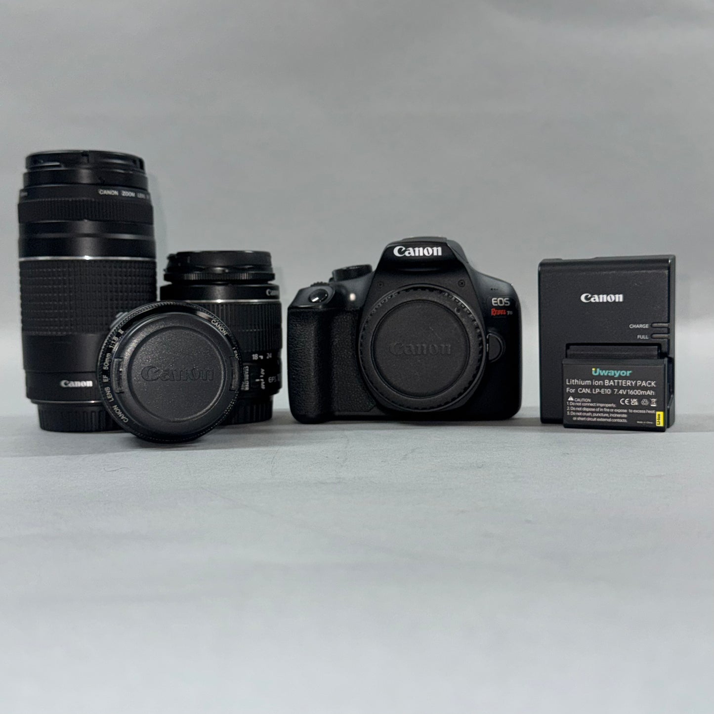 Canon EOS Rebel T6 20.1MP Digital SLR DSLR Camera