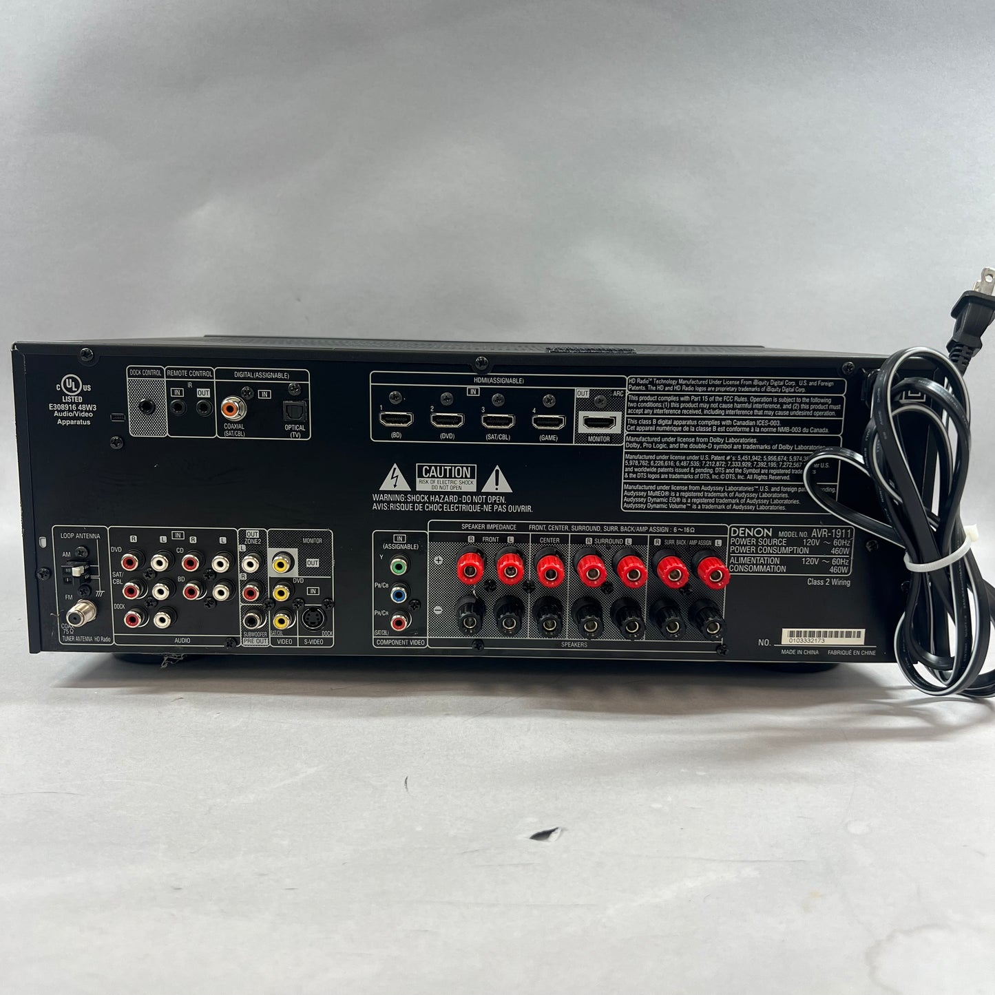 Denon AVR-1911 AV Surround Reciever