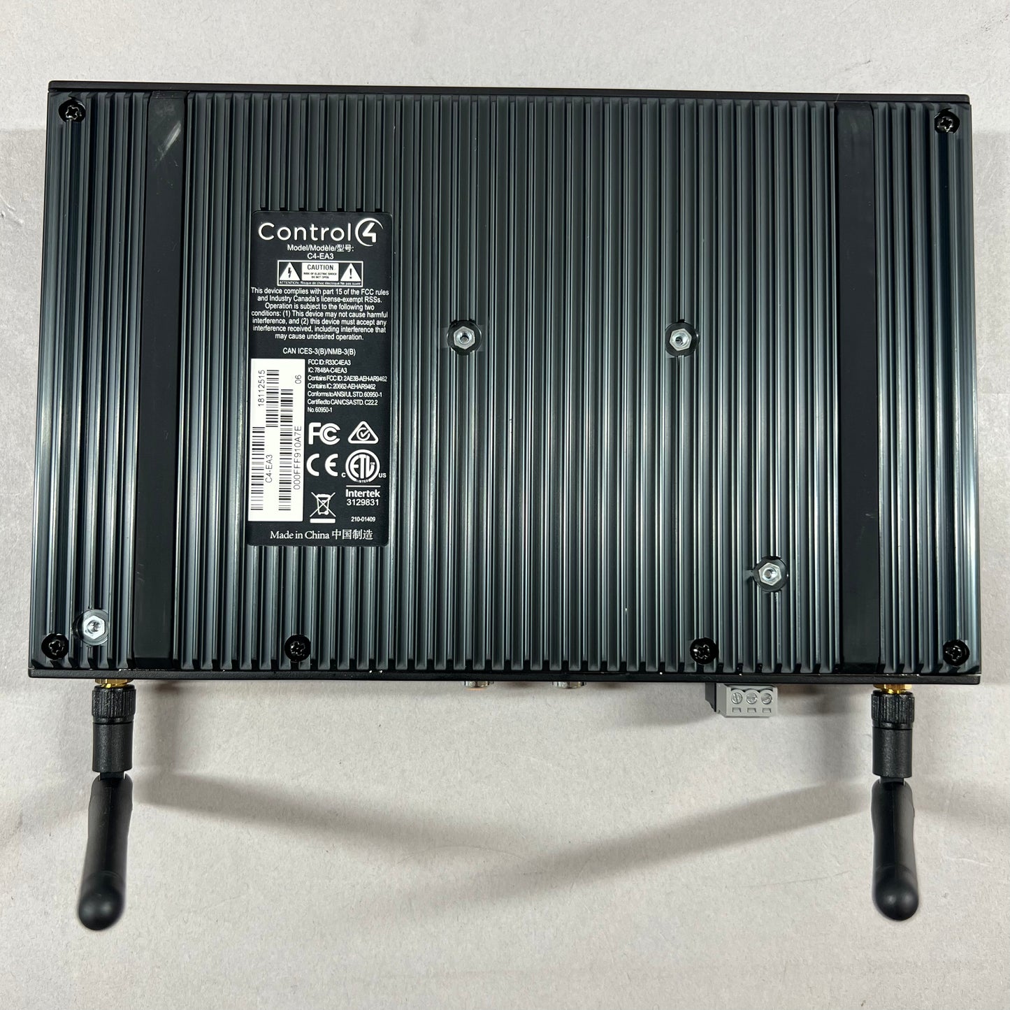 Control4 C4-EA3 Entertainment Automation Controller