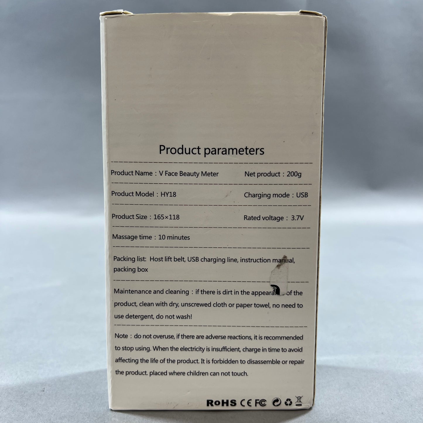 Skinny Face SDGOB-1621 Chin Strap Face-Massager for Cosmetic Shaping