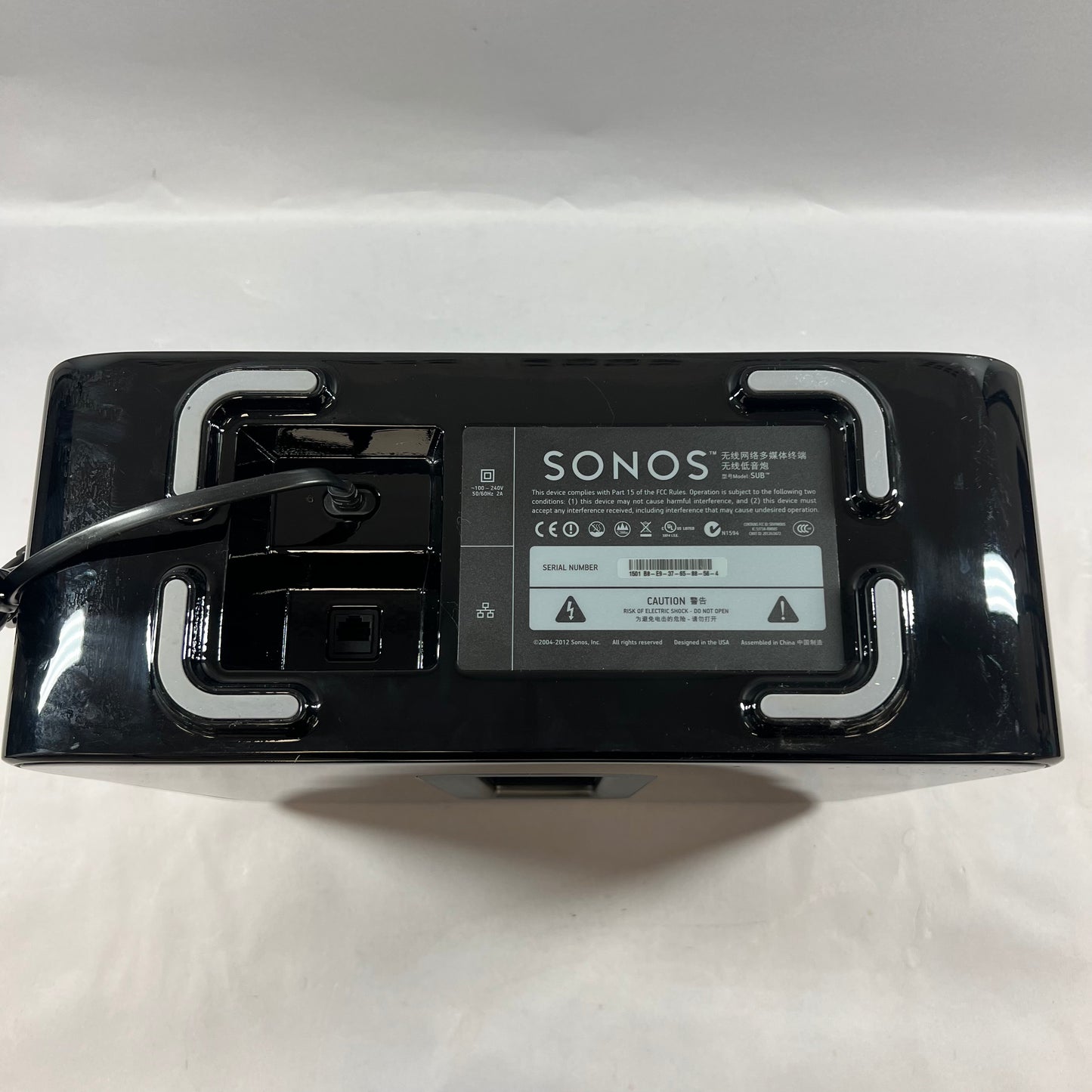 Sonos Playbar Home Theater Soundbar and Wireless Subwoofer Black