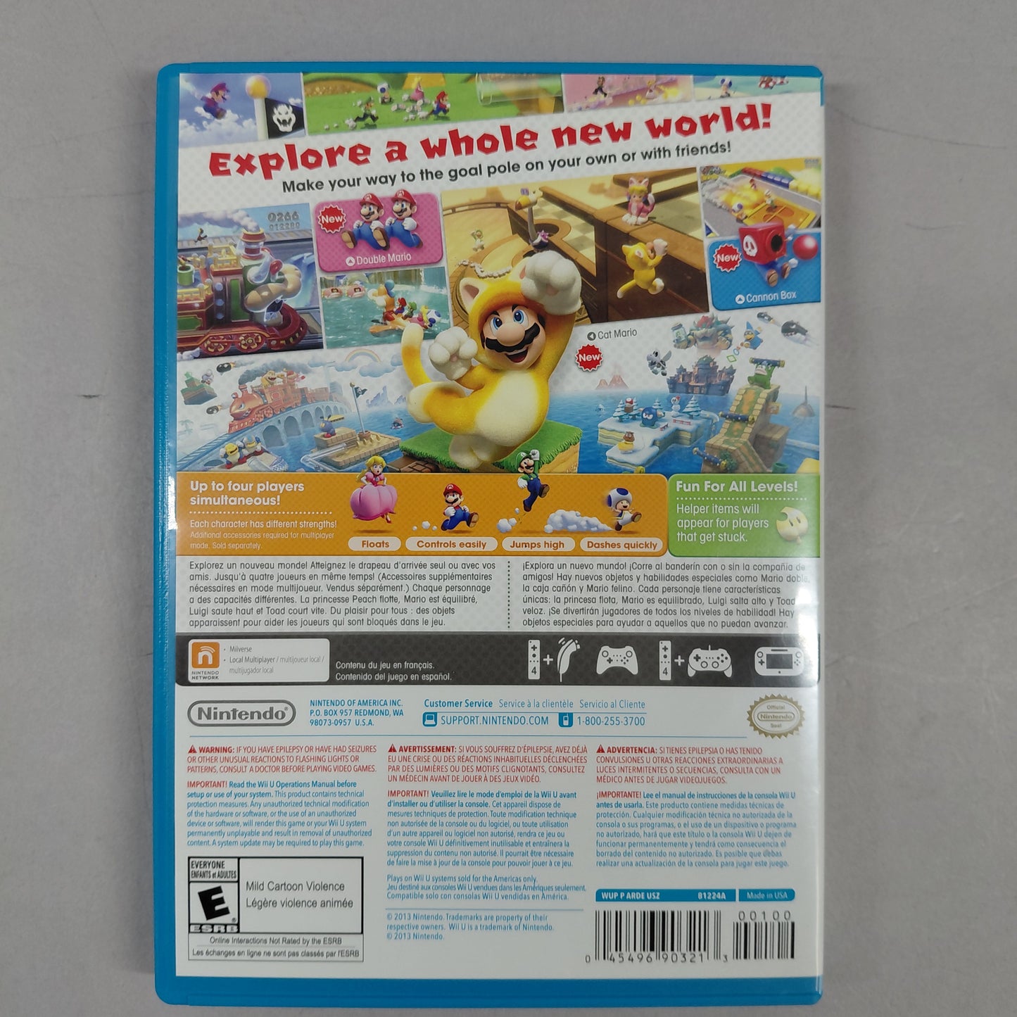Lot of 2 Nintendo Wii U Games