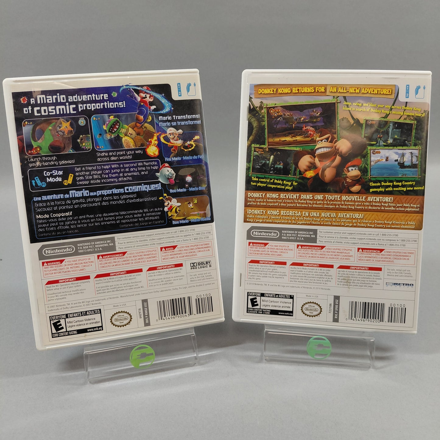 Lot of 2 Nintendo Wii Games