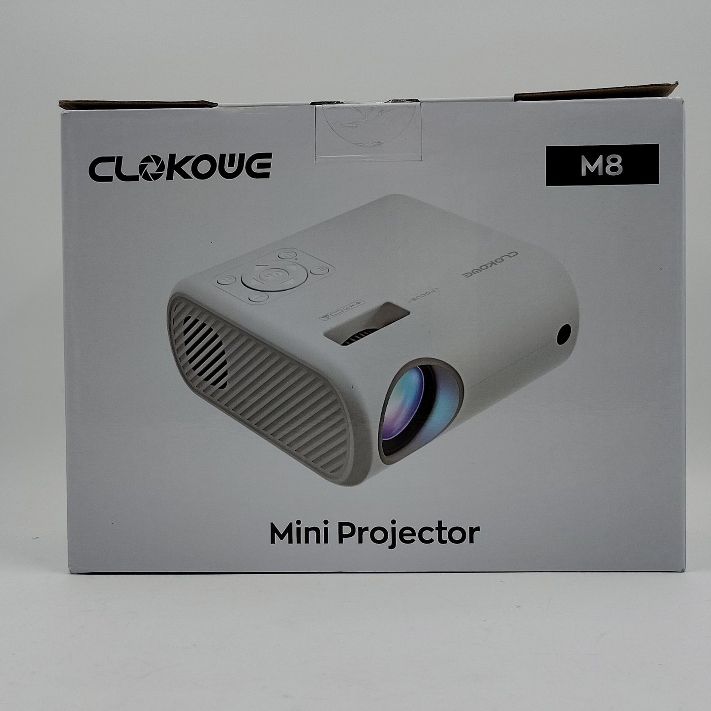 New Clokowe M8 Mini Projector X0047Z8O5D
