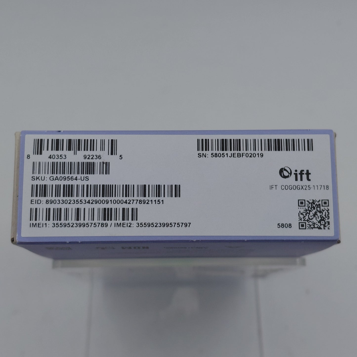 New Factory Unlocked Google pixel 9a 128GB iris GXQ96