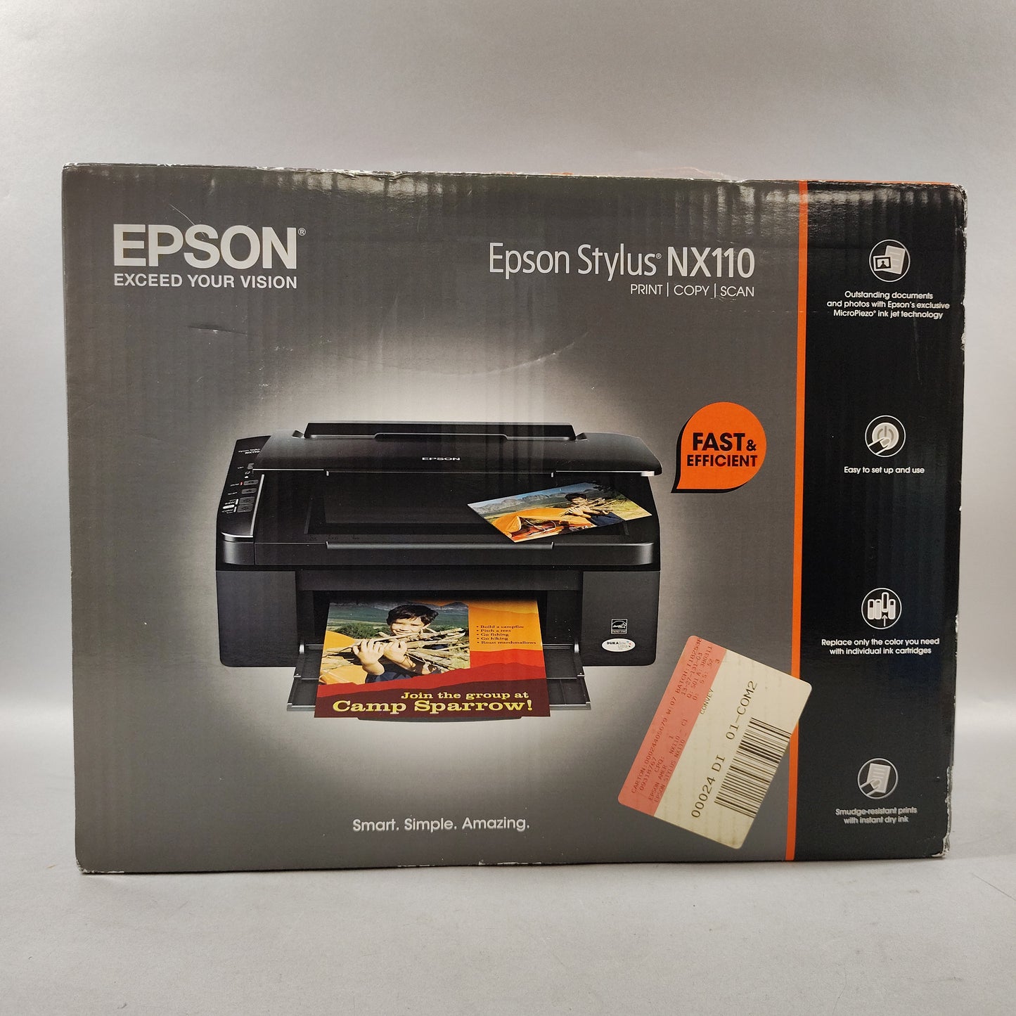 Open Box Epson Stylus NX110
