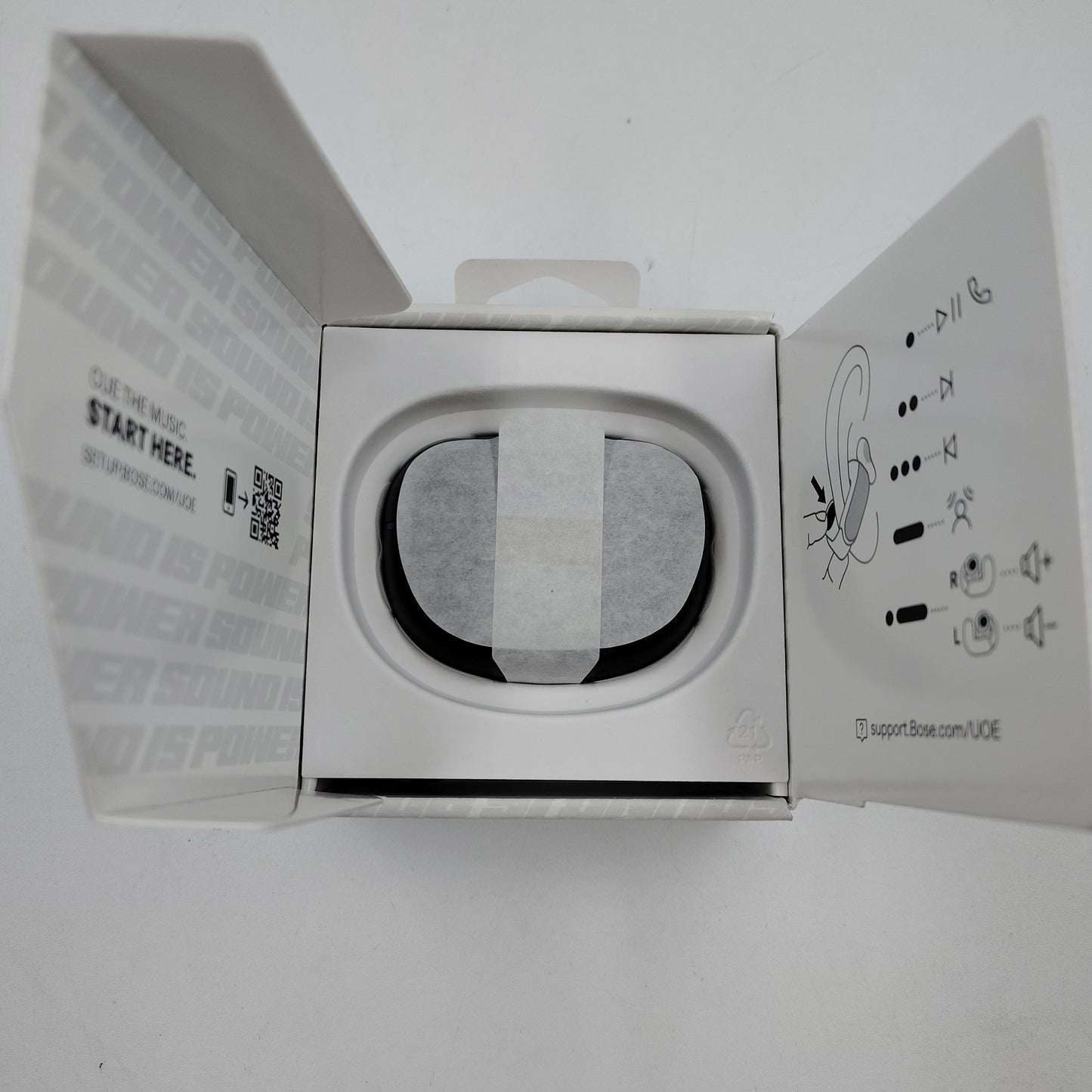 Open Box Bose Ultra Open Ear In-Ear Noise Cancelling Black