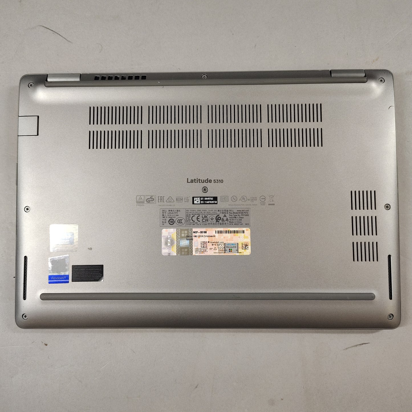 Dell latitude 5310 11.6" i5-10210u 1.6GHz 16GB RAM 256GB