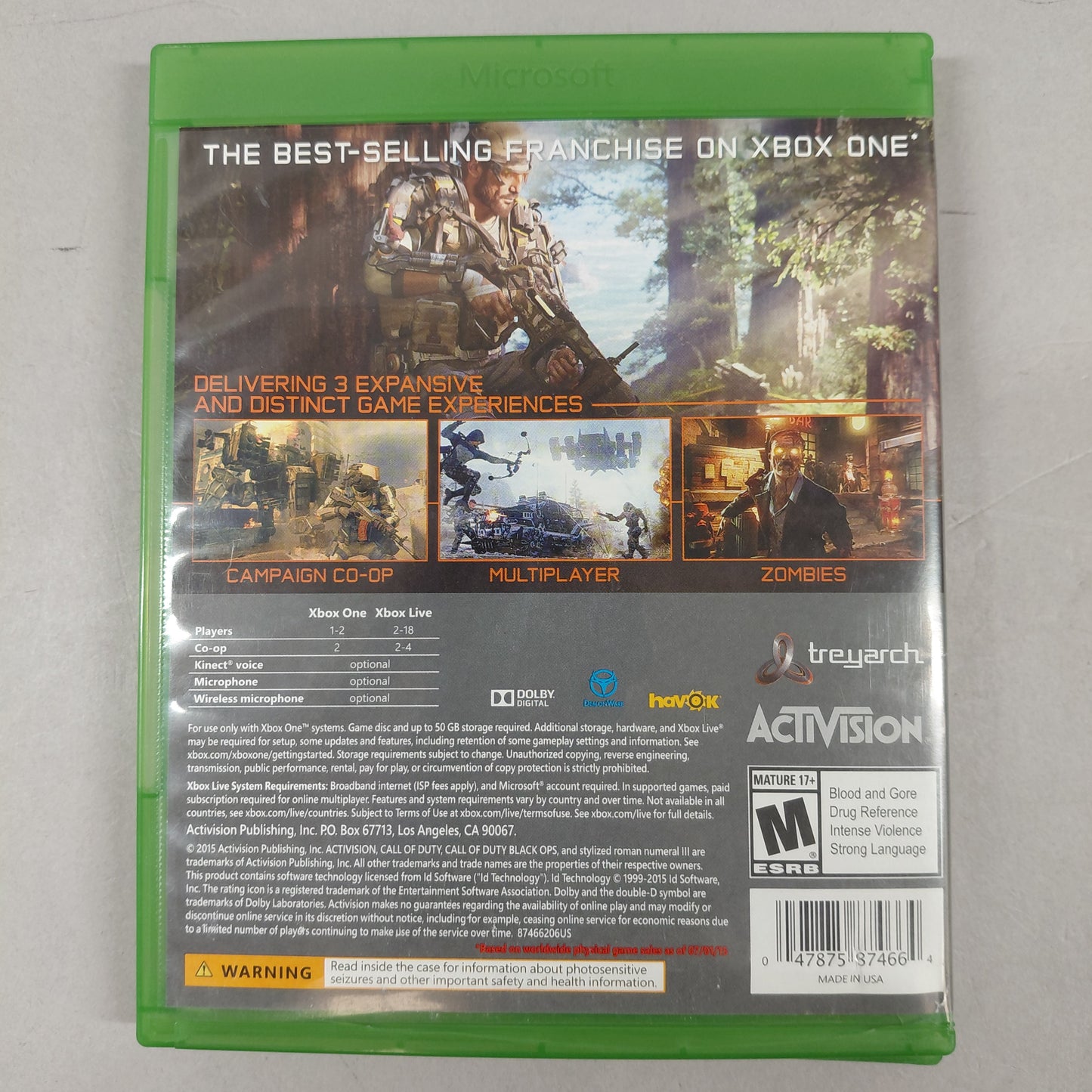 Lot of 6 Microsoft Xbox One Games