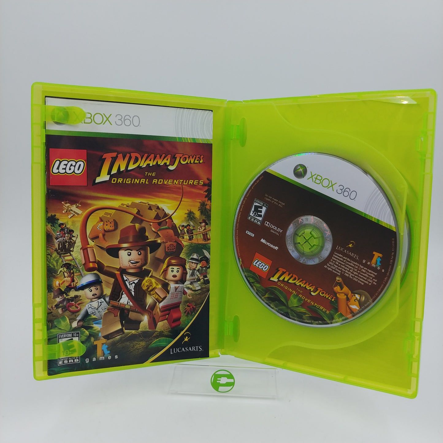 LEGO Indiana Jones The Original Adventures (Microsoft Xbox 360, 2008)