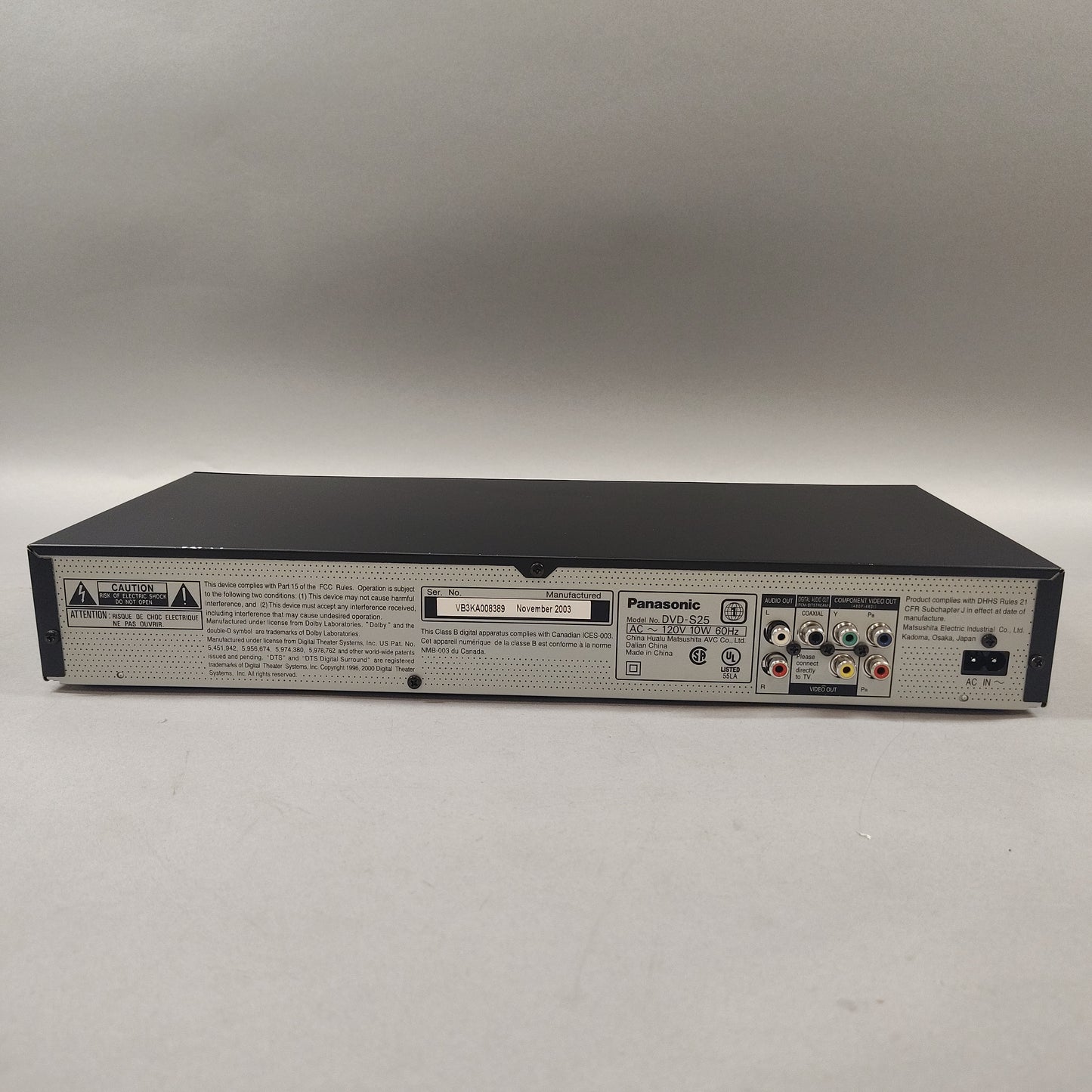 Panasonic DVD-S25