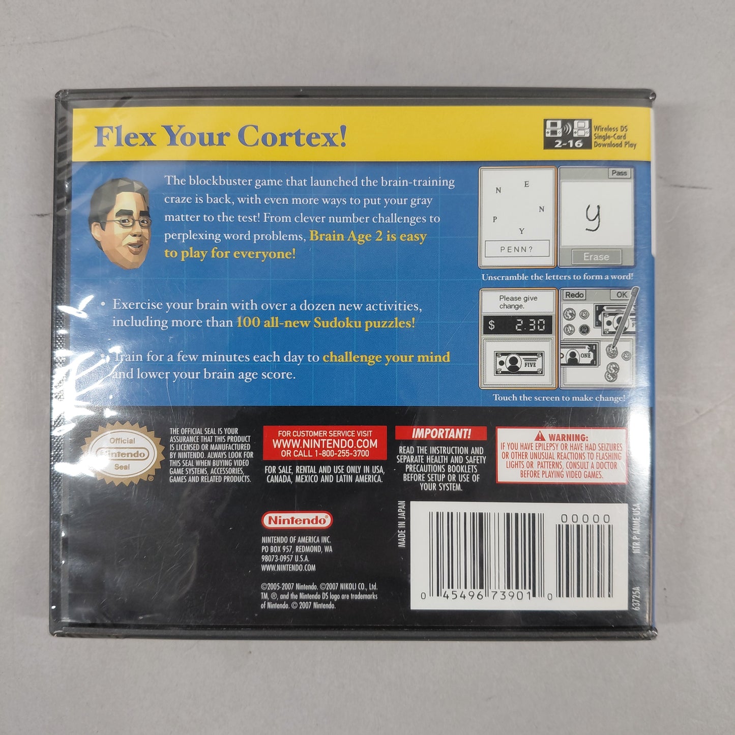 Nintendo DSi DSi Handheld Game Console TWL-001 Aqua Blue