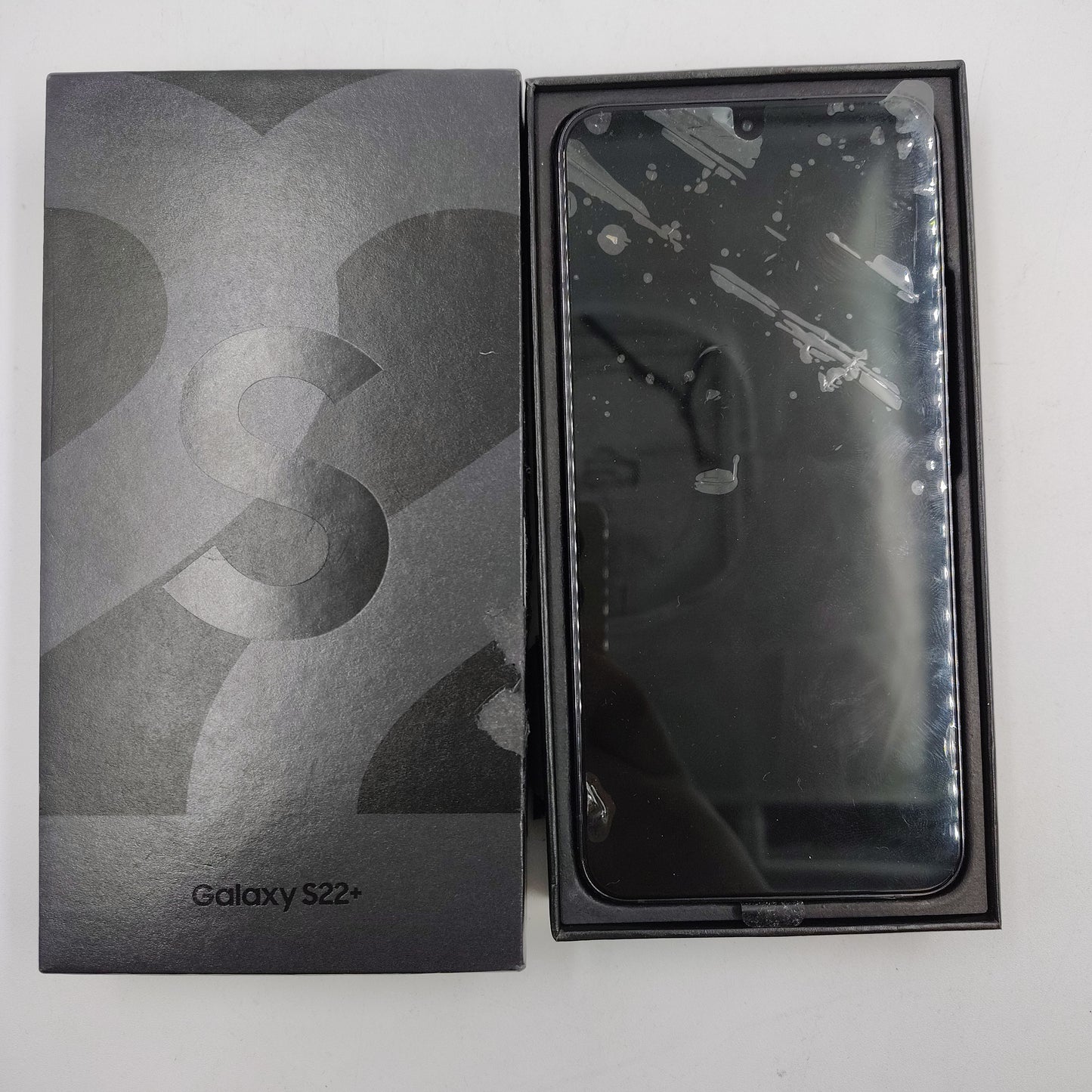 New Open Box AT&T Samsung Galaxy S22 Plus 128GB SM-S906U Absolute Black