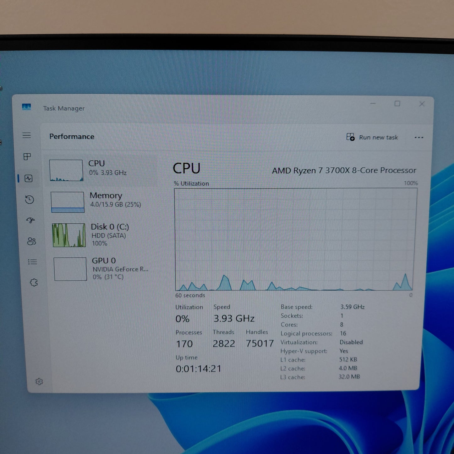 CyberPower i-Series Ryzen 7 3800X 16GB RAM 2TB HDD Nvidia GeForce RTX 2060