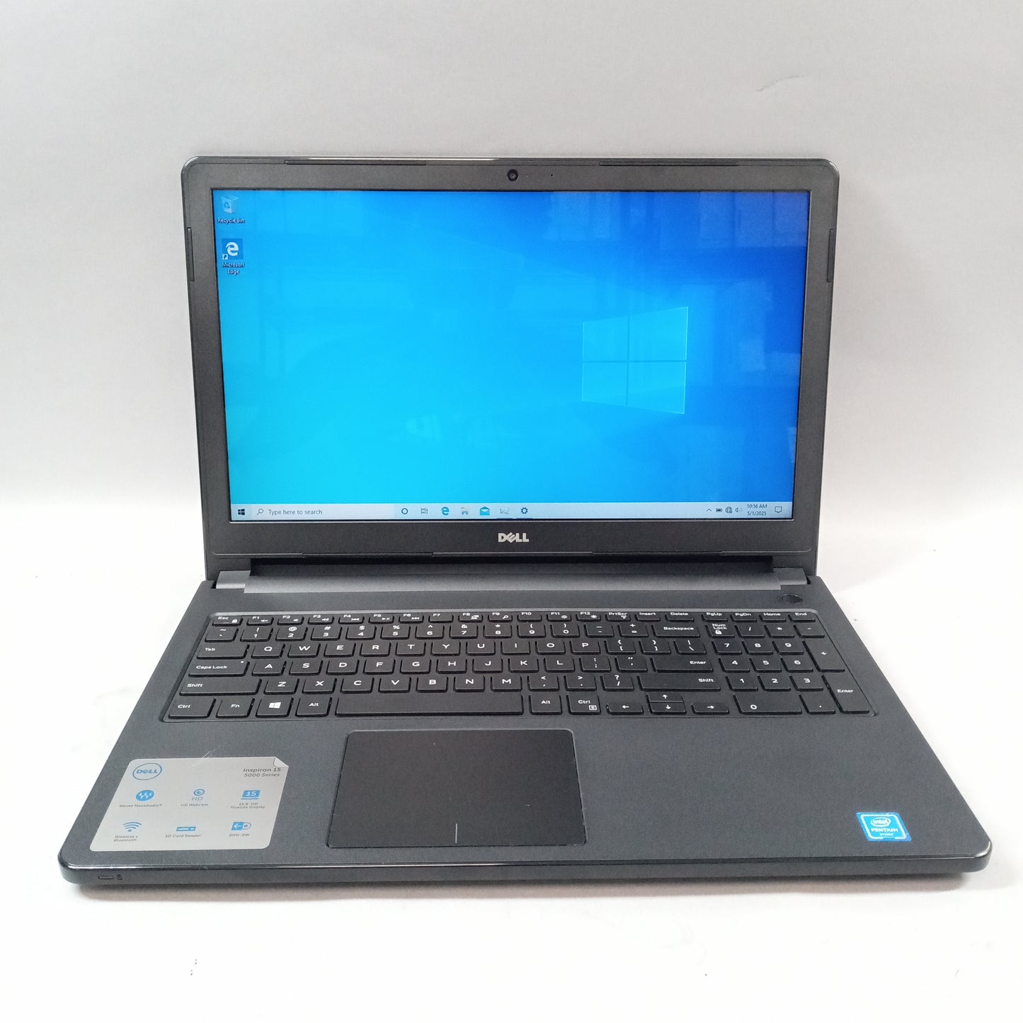 Dell Inspiron 15-5552 15.6" pentium n3700 1.8GHz 4GB RAM 500GB SSD