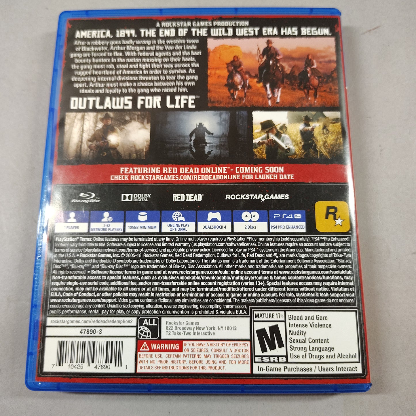 Lot of 7 Sony PlayStation 4 PS4 Games