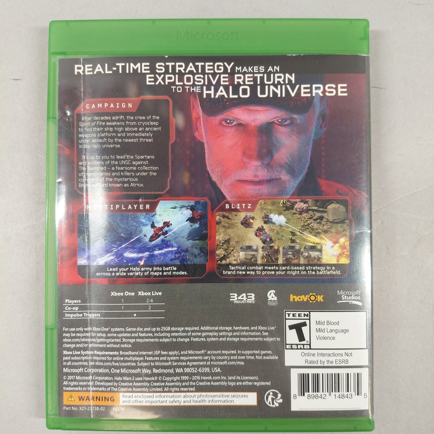 Lot of 3 Microsoft Xbox One Games