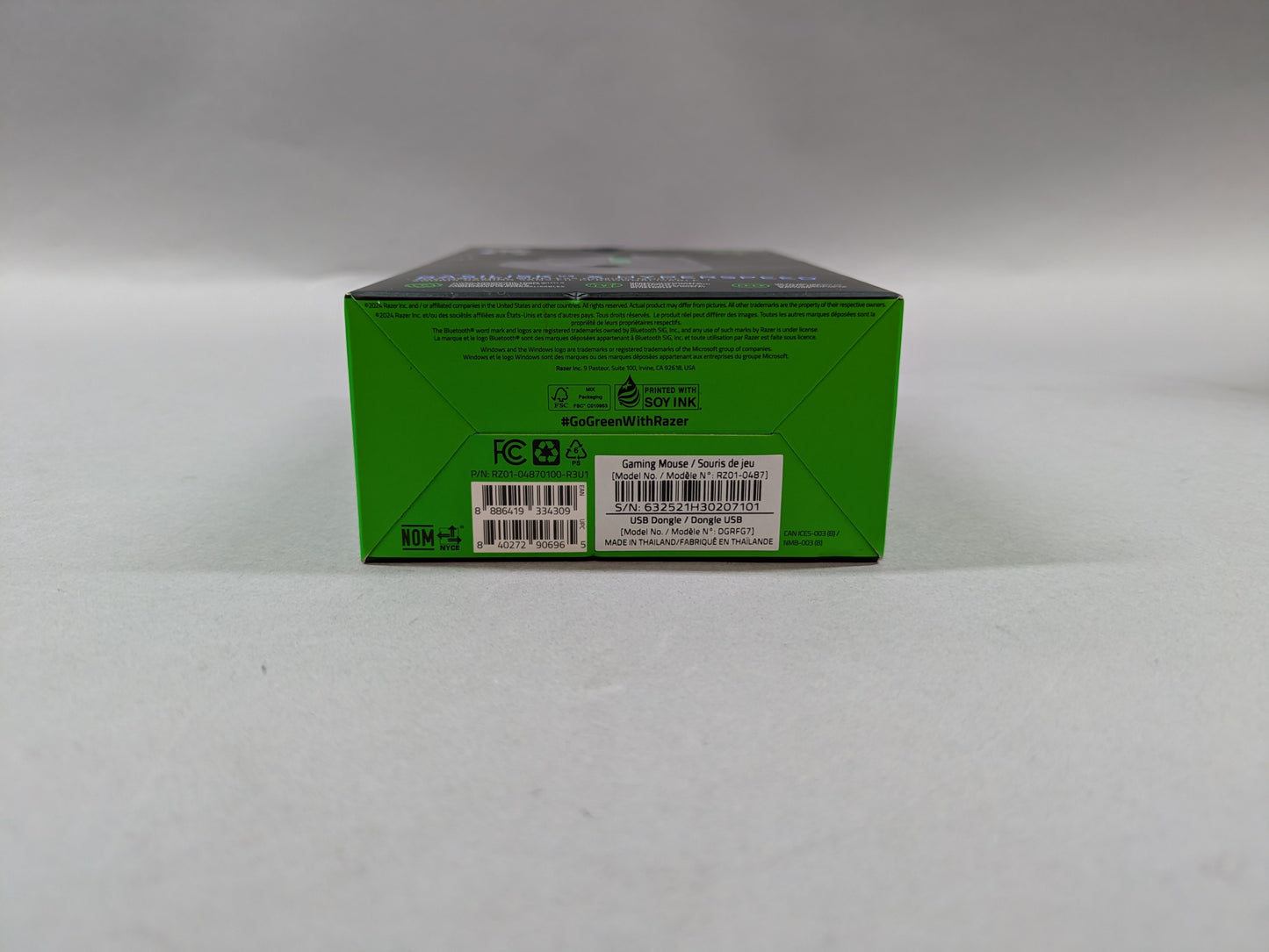 New Razer Basilisk v3 Hyperspeed Mouse RZO1-0487