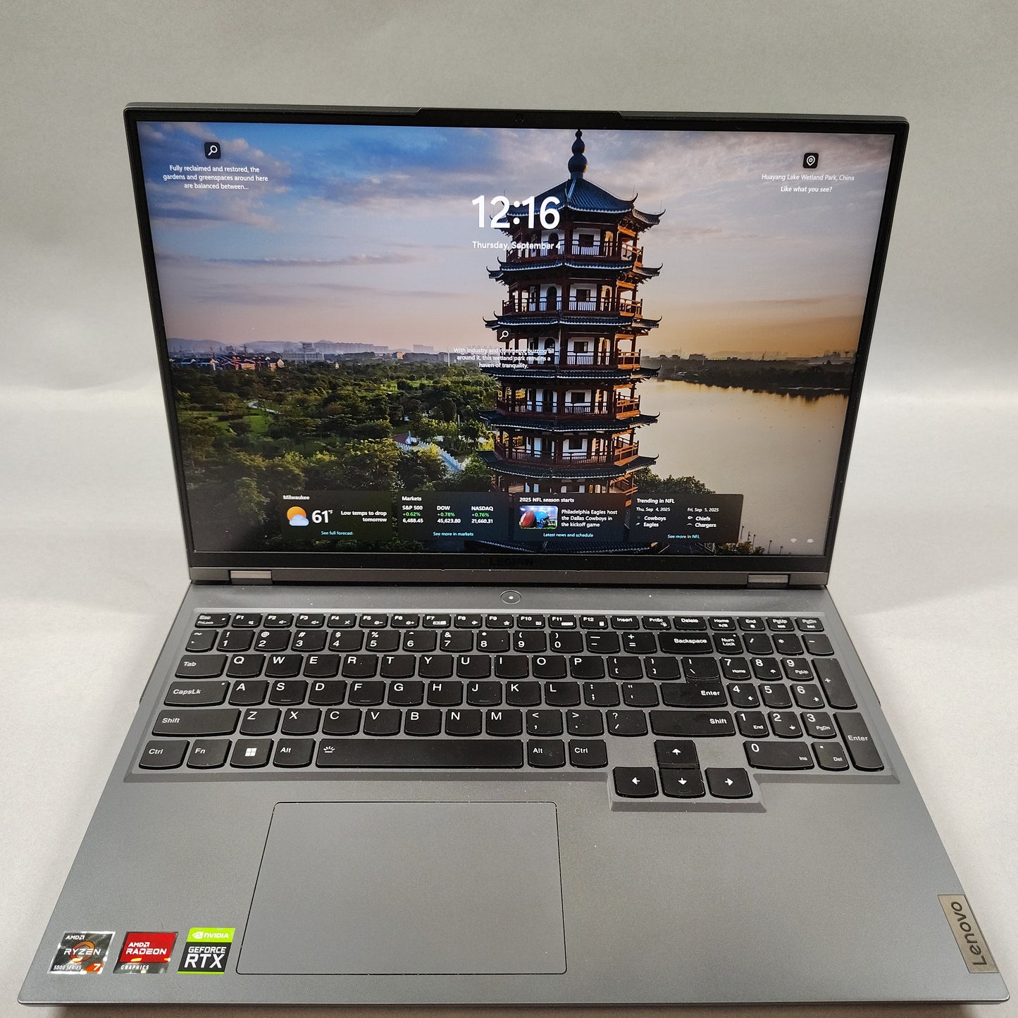 Lenovo Legion 16" Ryzen 7 5800H 3.2GHz 16GB RAM 500GB SSD GeForce RTX 3070