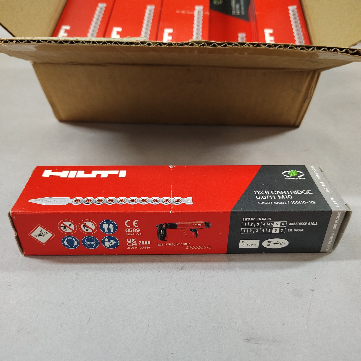 Hilti 50352 6,8/11 DX Cartridge Box of 10