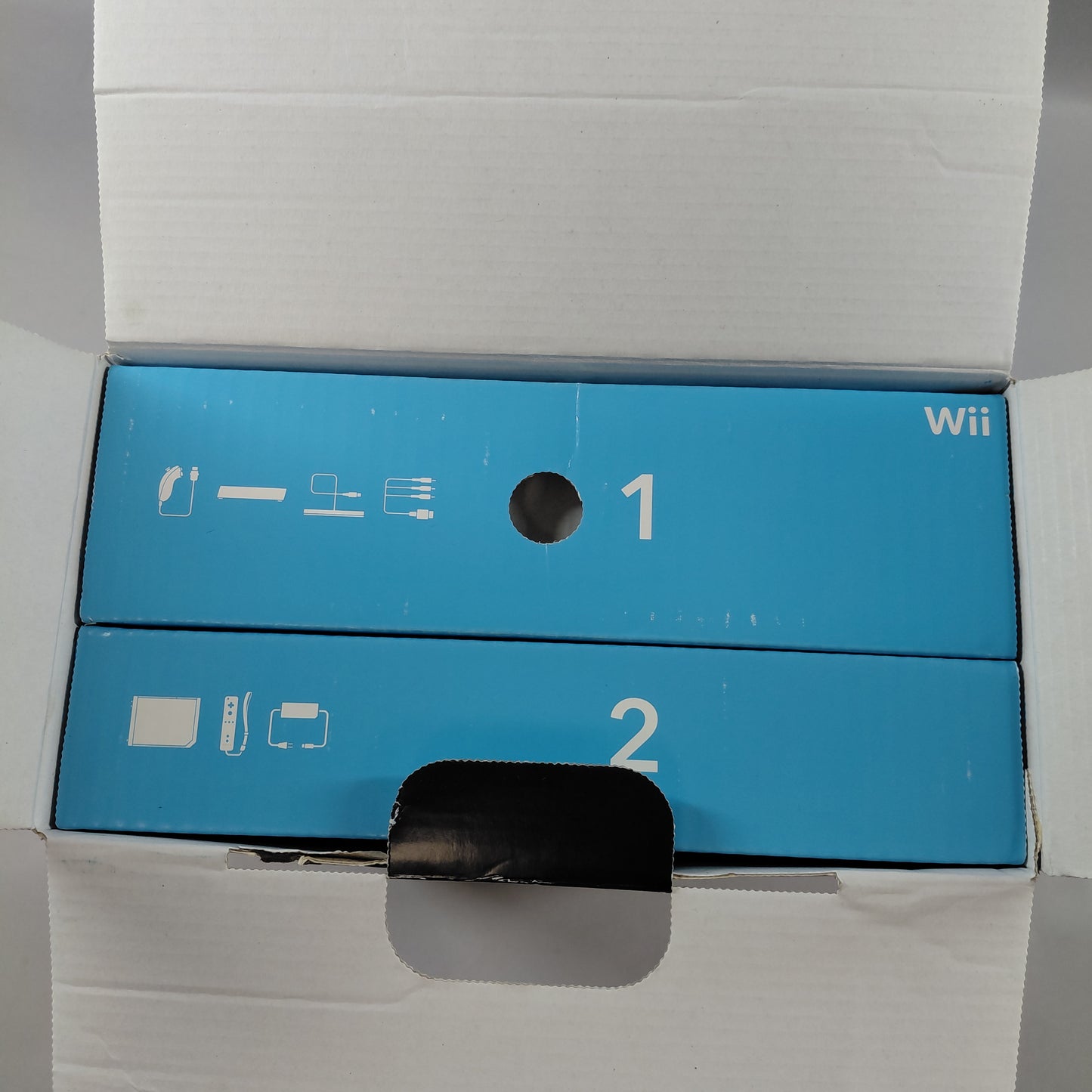 Open Box Nintendo Wii Video Game Console Black