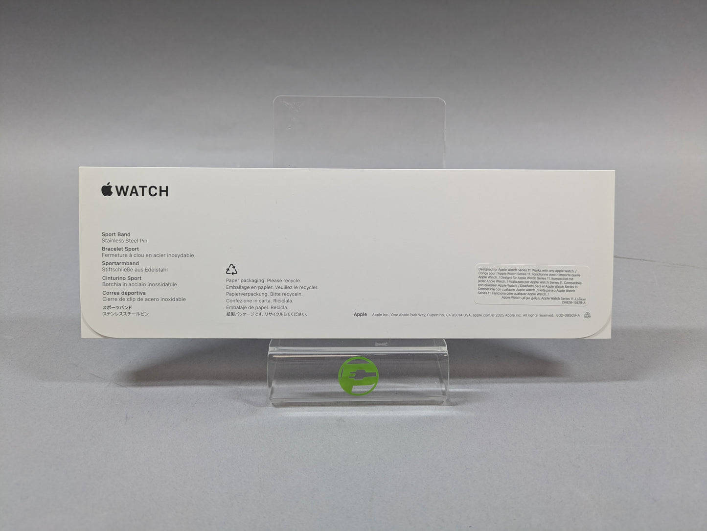 New Apple Watch Series 11 42MM Rose Gold Aluminum Gold Sport Band MF8F4LW/A