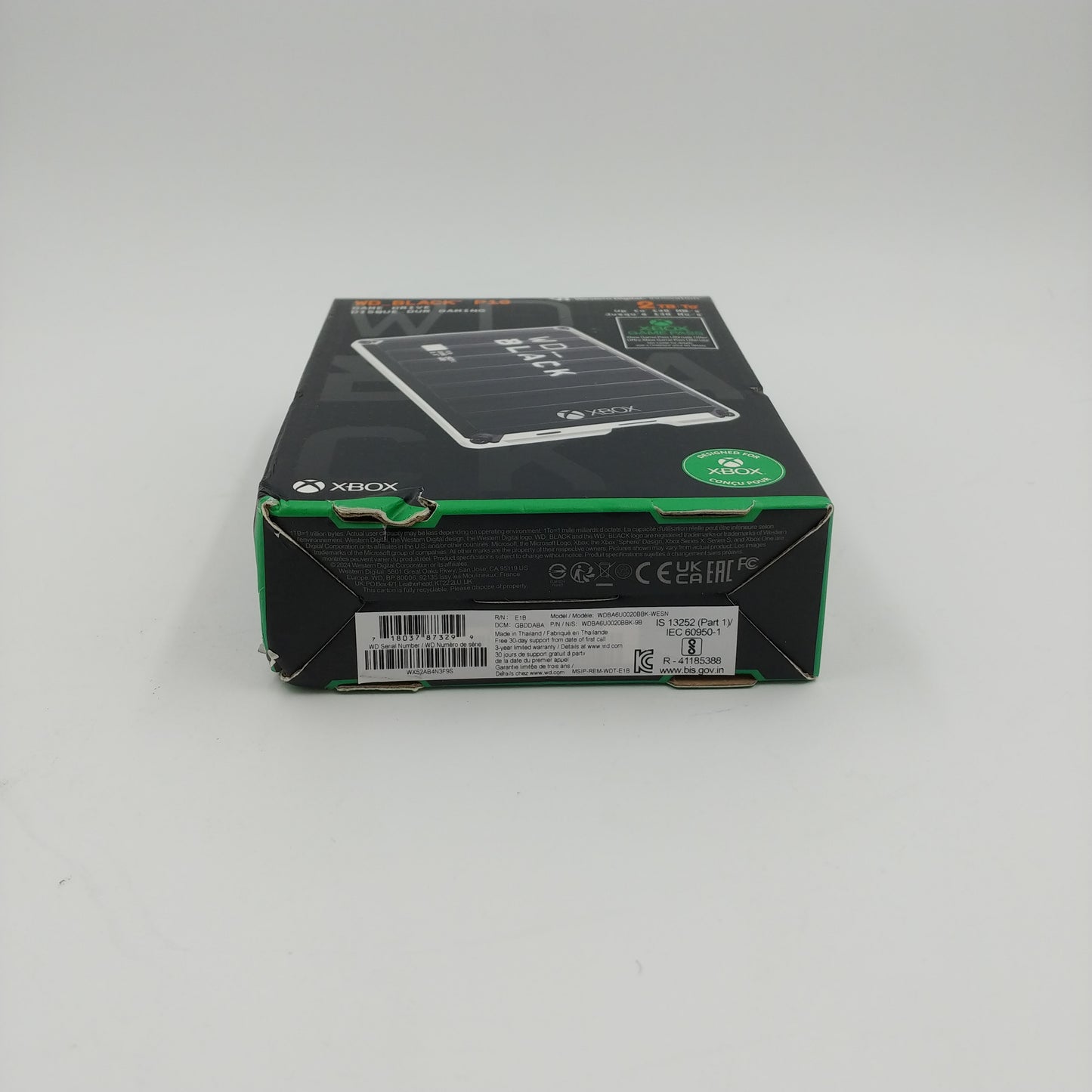 New Western Digital WD Portable BLACK P10 Game Drive 2TB SATA 2.5" External SSD