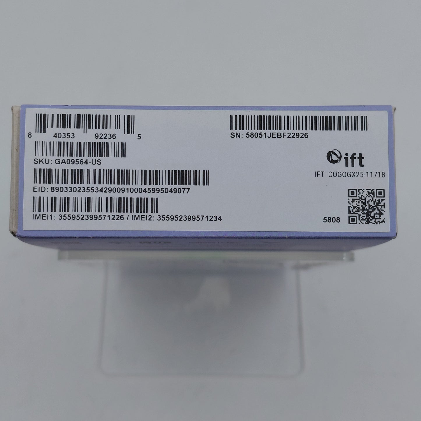 New Factory Unlocked Google pixel 9a 128GB iris GXQ96