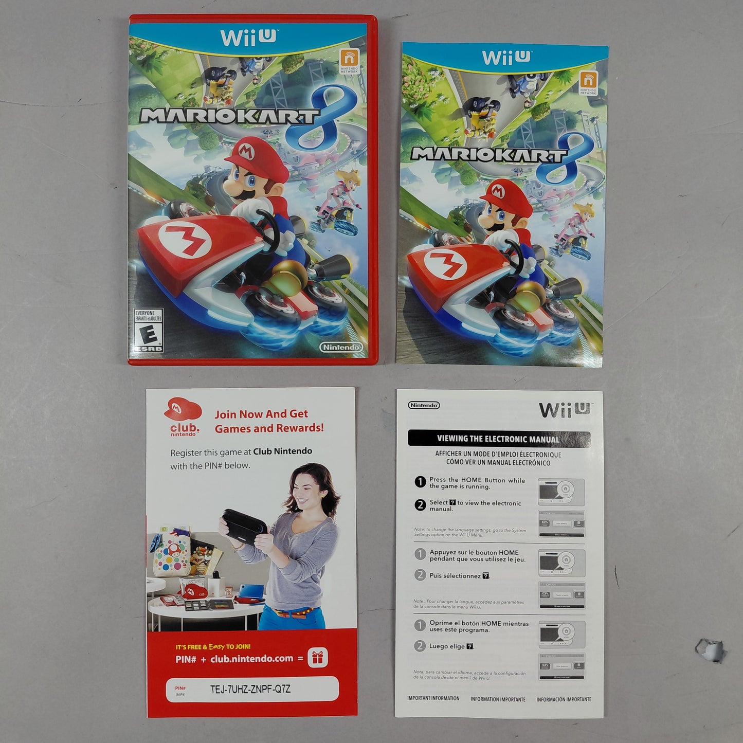 Lot of 2 Nintendo Wii U Games