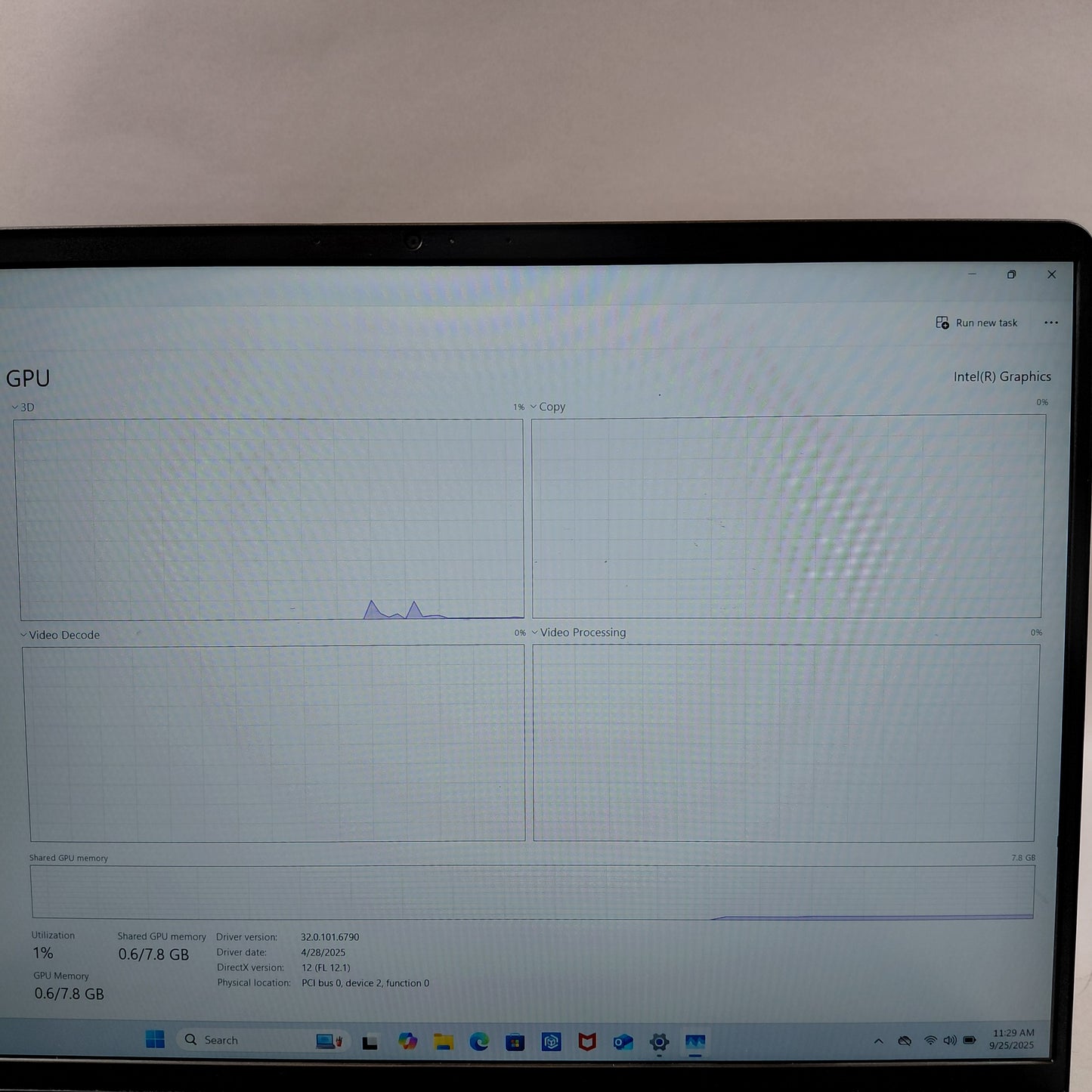 Dell 16 DC16250 15.6" i5-1245U 1.4GHz 16GB RAM 500GB SSD