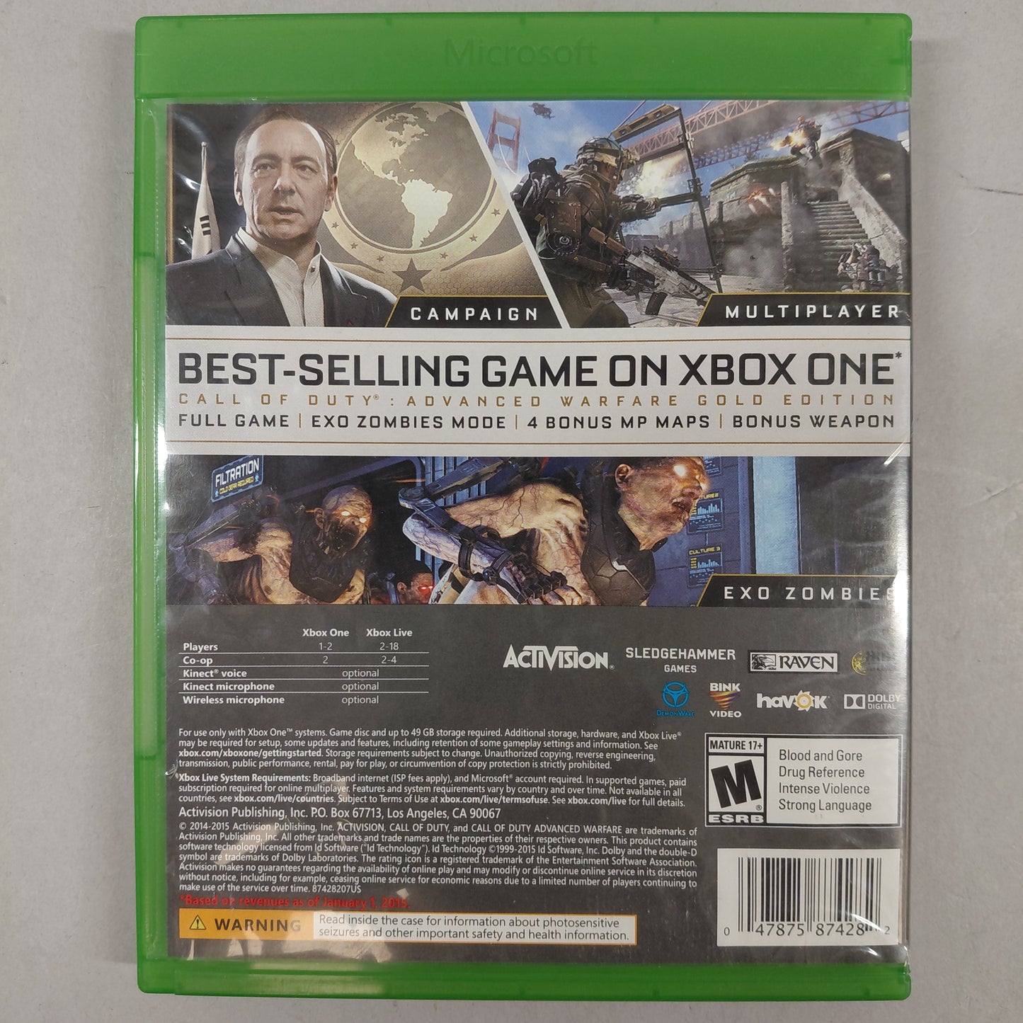 Lot of 6 Microsoft Xbox One Games