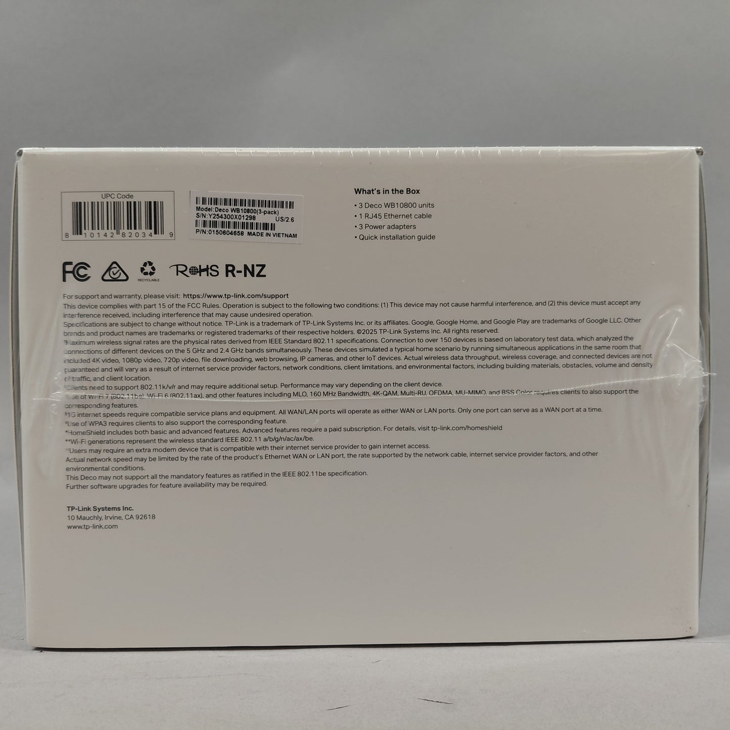 New tp-link BE3600 Wi-Fi Server/Extender