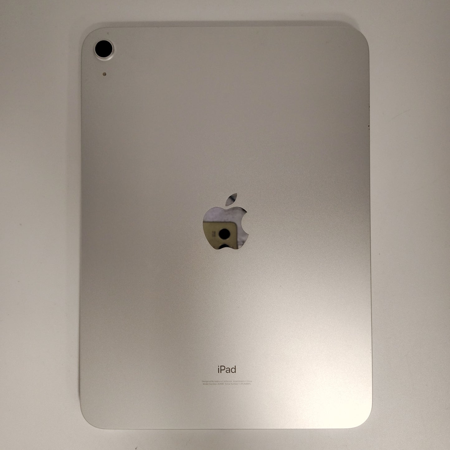 WiFi Only Apple iPad 10th Gen 64GB 18.6 SILVER MPQ03LL/A