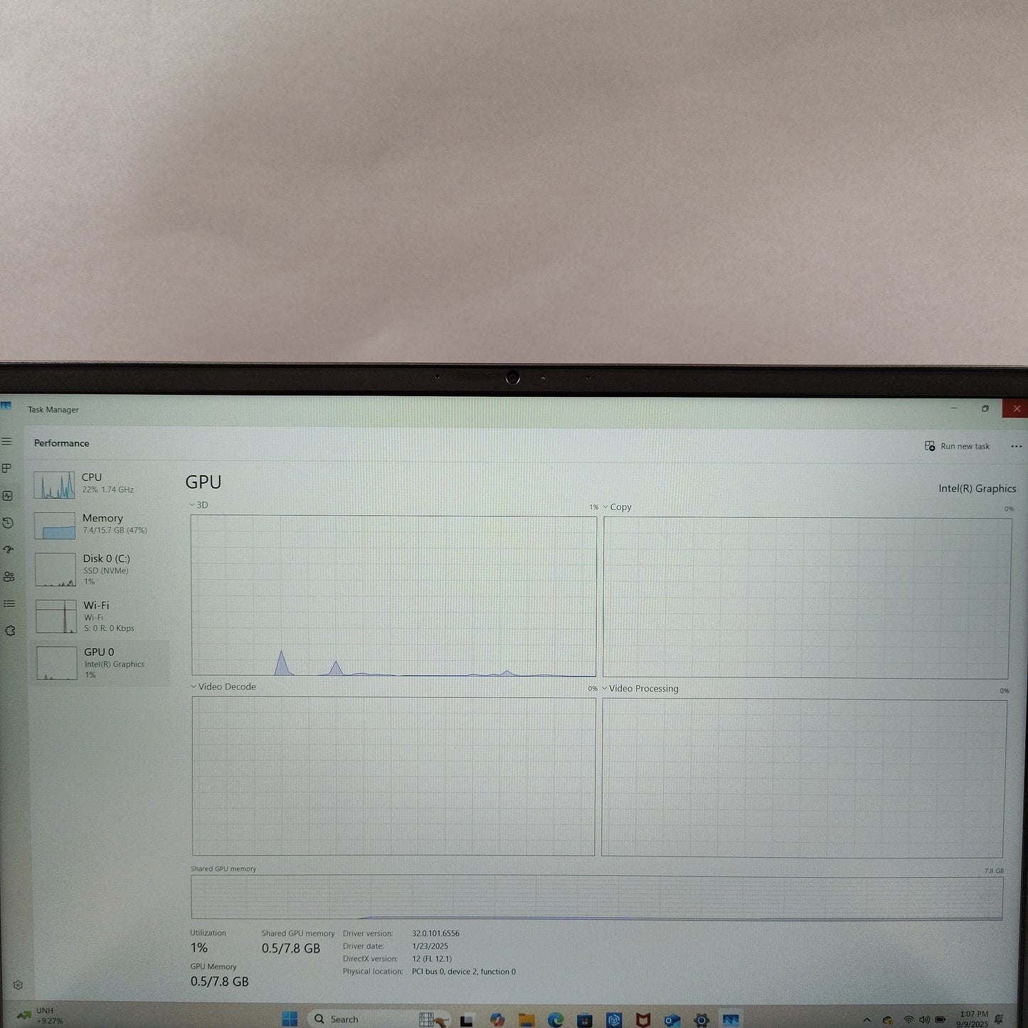 Dell G16 KDI64910075 16" 5-120u 1.4GHz 16GB RAM 500GB SSD