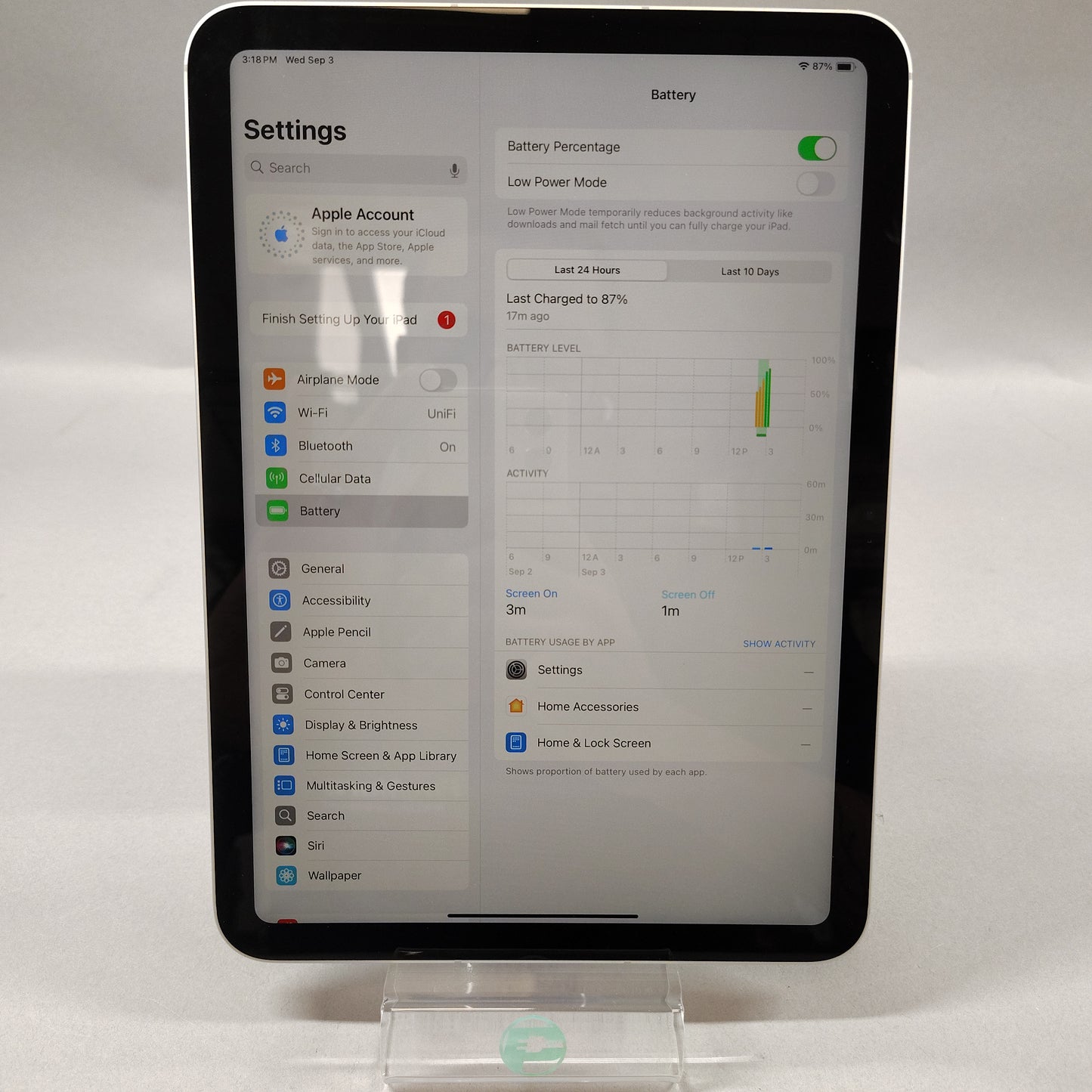 Unlocked Apple iPad 10th Gen 64GB Silver MQ6J3LL/A