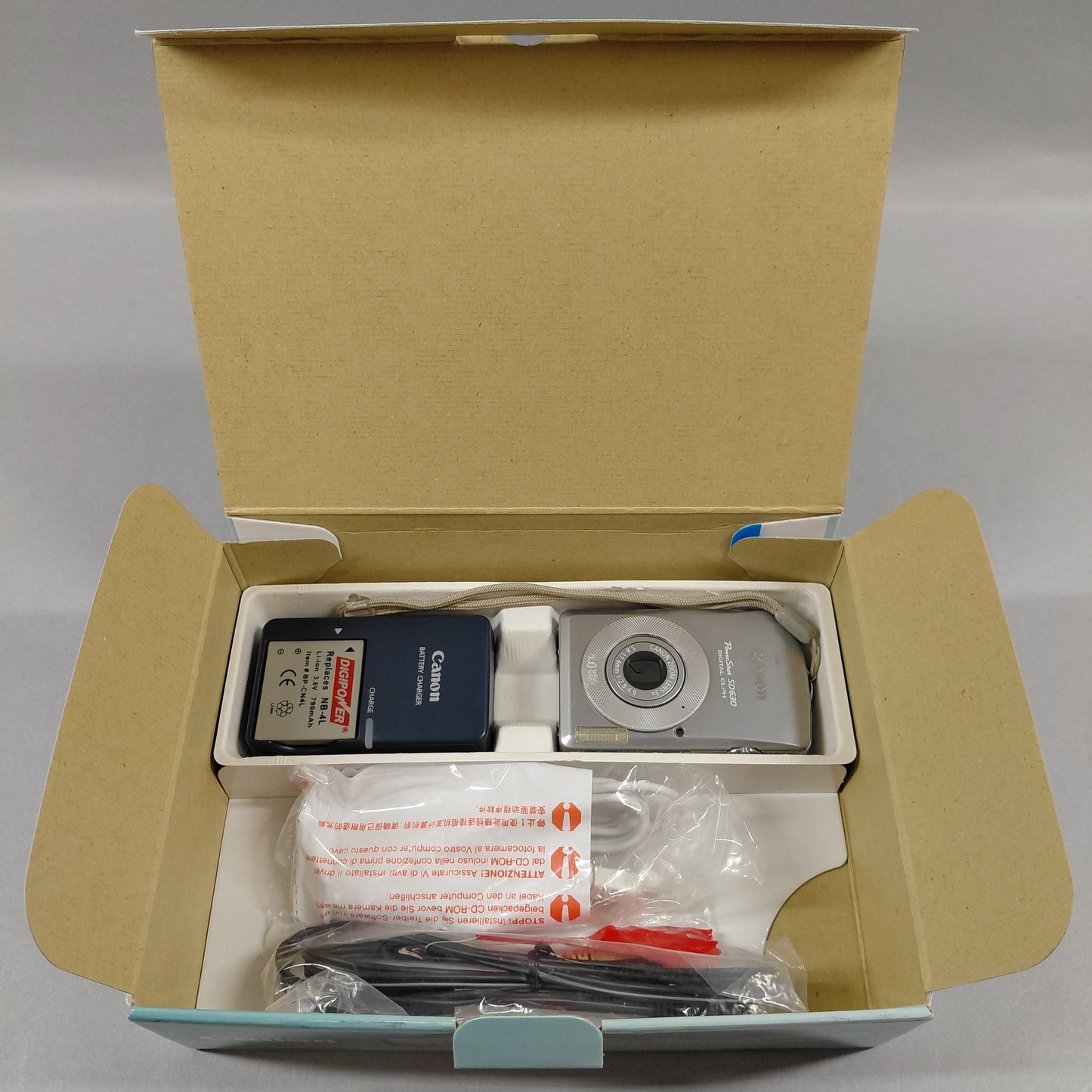 Canon PowerShot SD630 6.0MP Digital Point-And-Shoot Camera