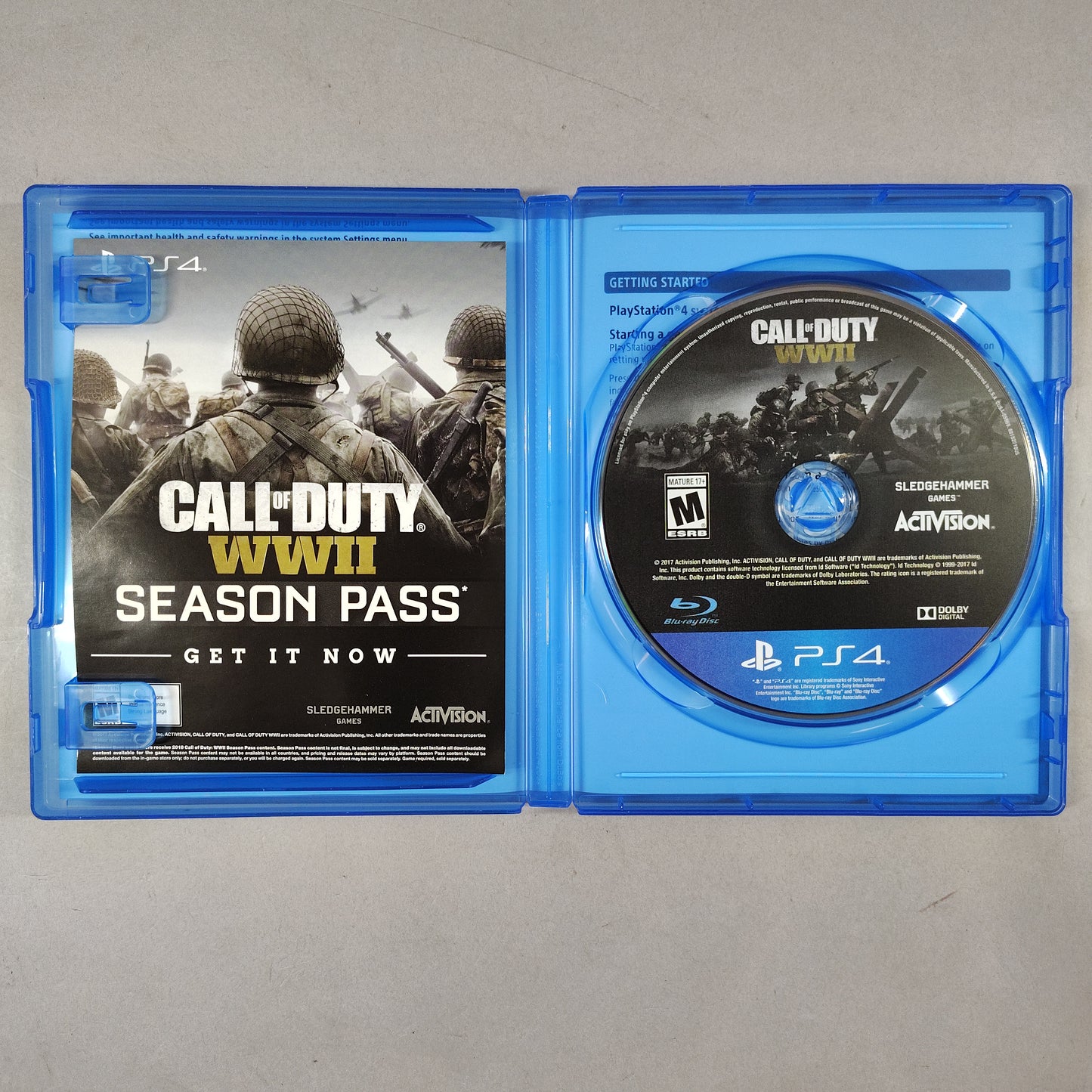 Sony PlayStation 4 Slim PS4 1TB Call of Duty WWII Limited Edition CUH-2115B