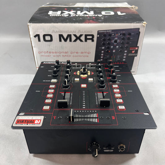 American Audio 10 MXR 2-Channel DJ Mixer