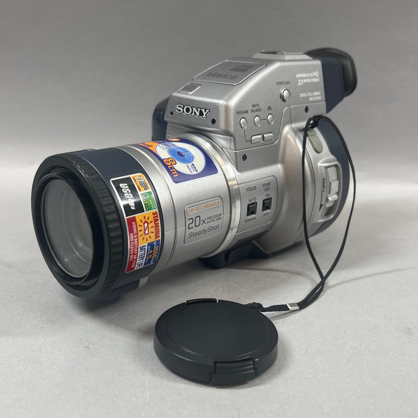 Sony Mavica 2.1MP Digital Still Camera UNTESTED No Charger