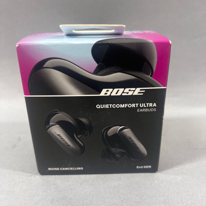 New Bose QuietComfort Ultra In-Ear Noise Cancelling Bluetooth Earbuds Black 