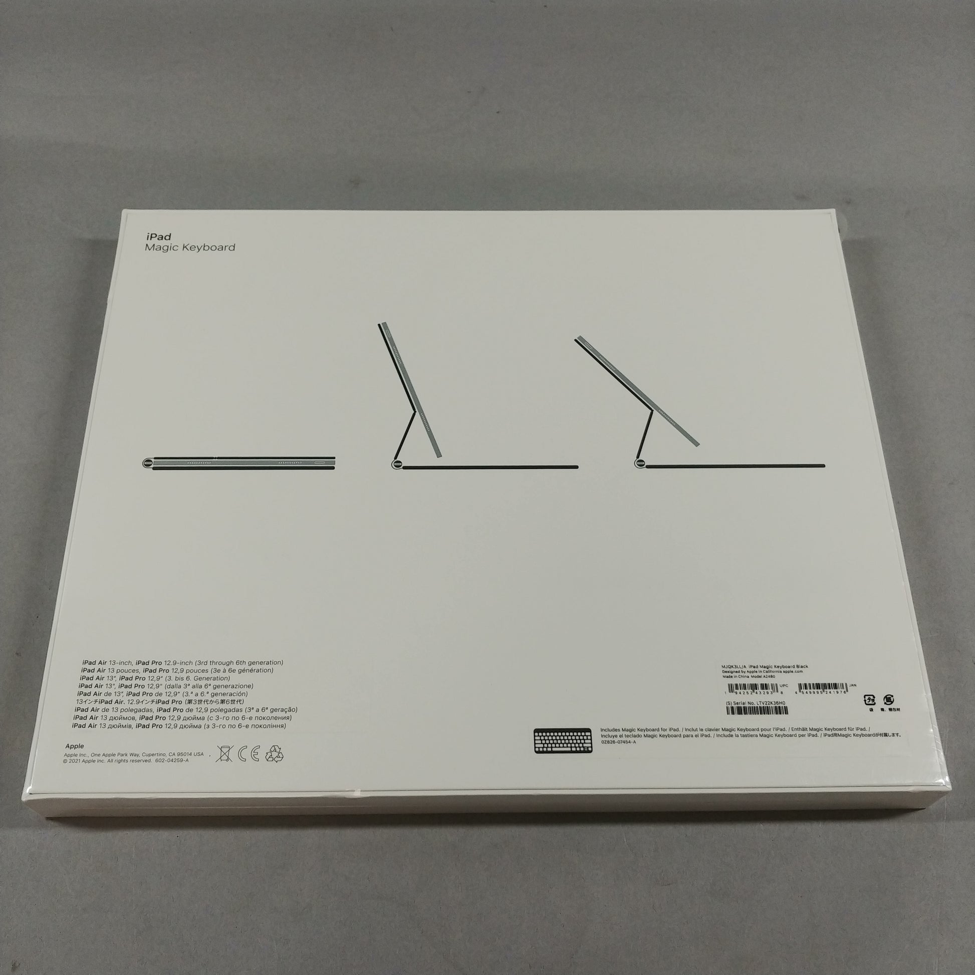 New Apple Magic Keyboard for iPad Air 13" M2 Black MJQK3LL/A PayMore