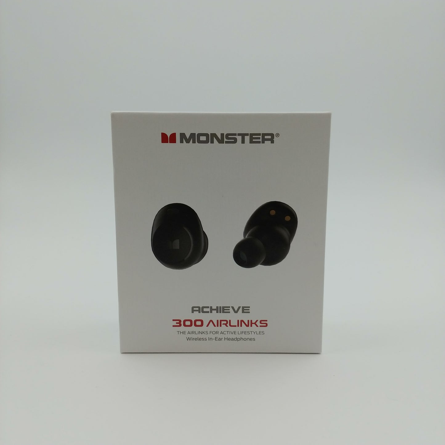 New Monster Achieve 300 airlinks Wireless Stereo Headset Black