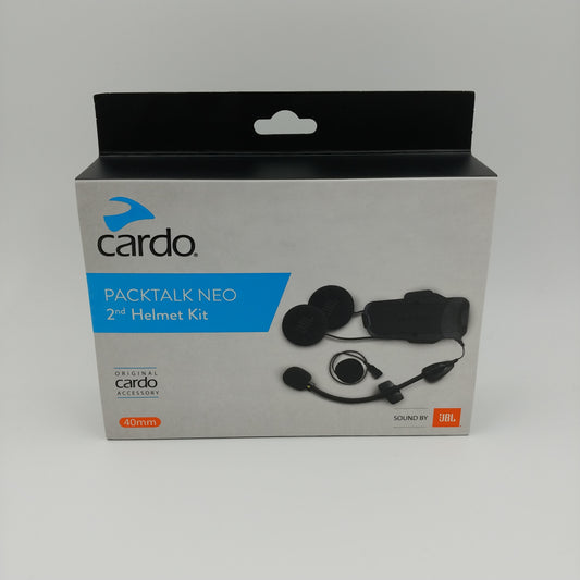 New Cardo PackTalk Neo 2nd Helmet Kit Black