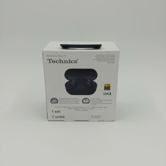 New Technics Digital Wireless Stereo Headphones Black EAH-AZ80