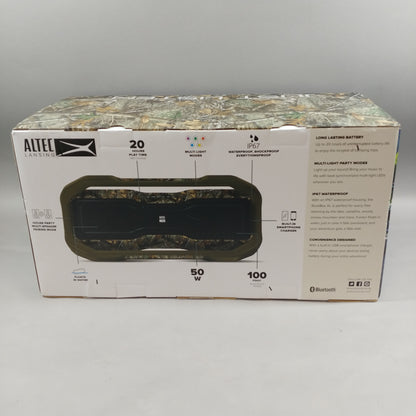 New Altec Lansing Rockbox XL Portable Bluetooth Speaker Camo IMW999-CAMO