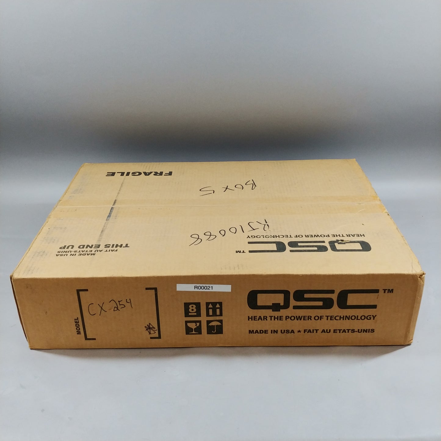 New QSC CX254 900W 4 Channel Power Amplifier